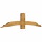 Ekena Millwork Bellingham Rough Sawn Timber Gable Bracket, Western Red Cedar, 84"W x 21"H x 4"D x 6"F, 6/12 Pitch GBW084X21X0406BEL00RWR - alternate 4